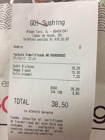 GO Sushing Arturo Soria